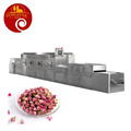 Chrysanthemums Geraniums Tunnel Microwave Drying Sterilizing Machine